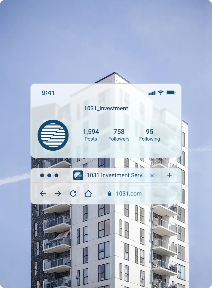 Візуалізація кейсу 1031 Investment Services