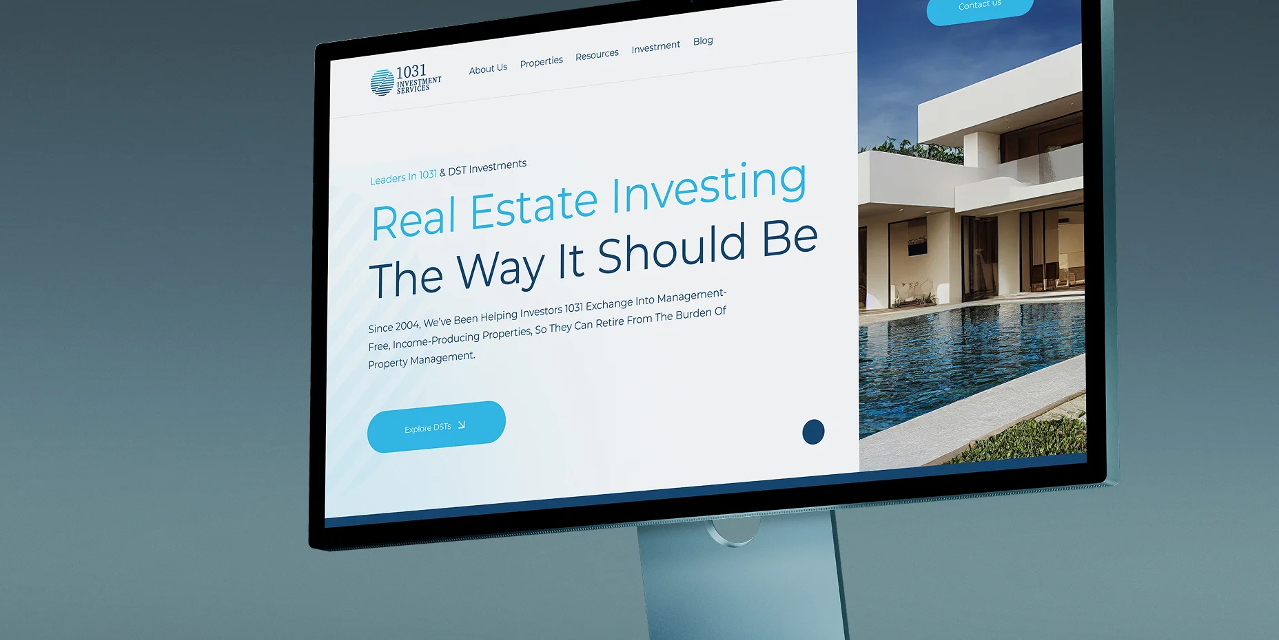 1031 Investment Services — кейс Landing.kz