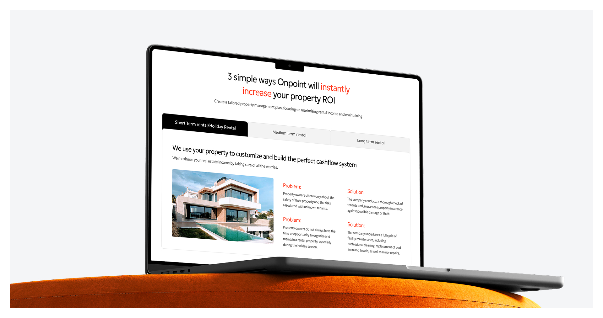 Візуалізація кейсу Onpoint Estate